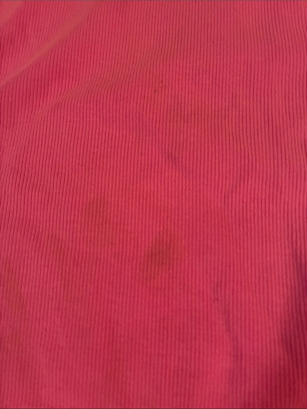 Old Navy Bright Pink Ribbed Short Sleeve Tee